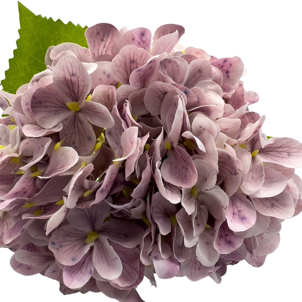 Flor hortensia artificial morado 67cm