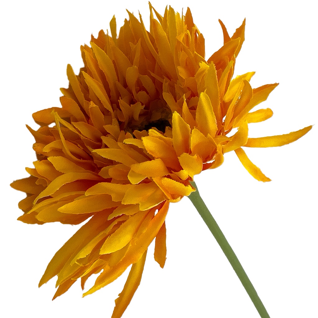 Calendula artificial amarilla 45cm