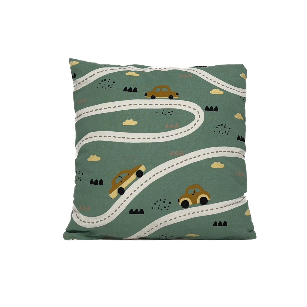 Cojín 45x45cm kids pista