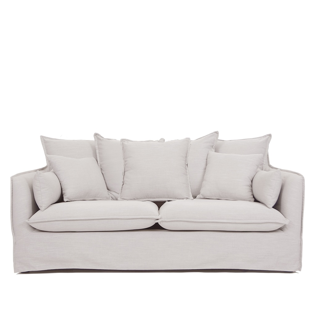 Sofa 2 cuerpos Hobart natural