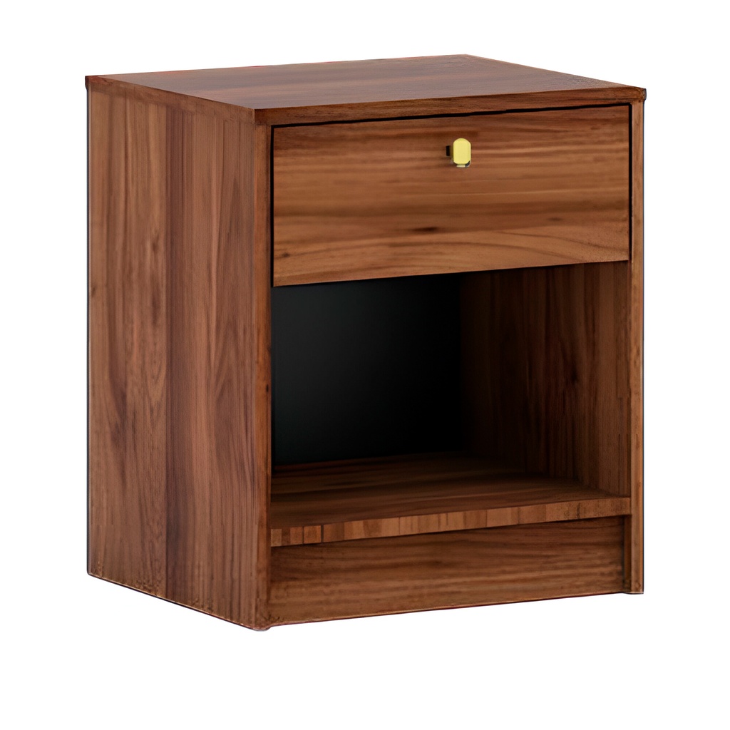 Velador 1 cajon Boegel café