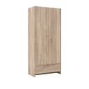 Closet 2 puertas Boegel café claro