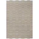 Alfombra 150x210cm Rila blanco/beige
