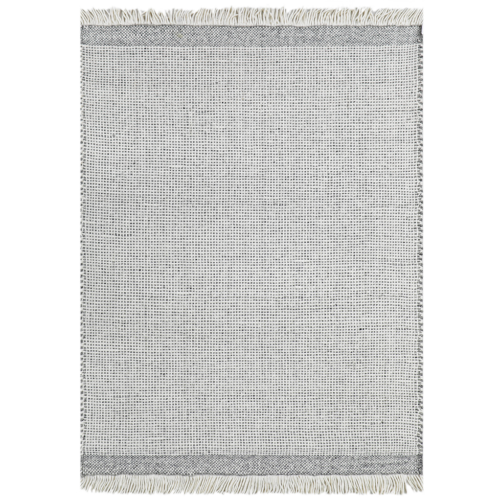 Alfombra 120x180cm Capas marfil/café