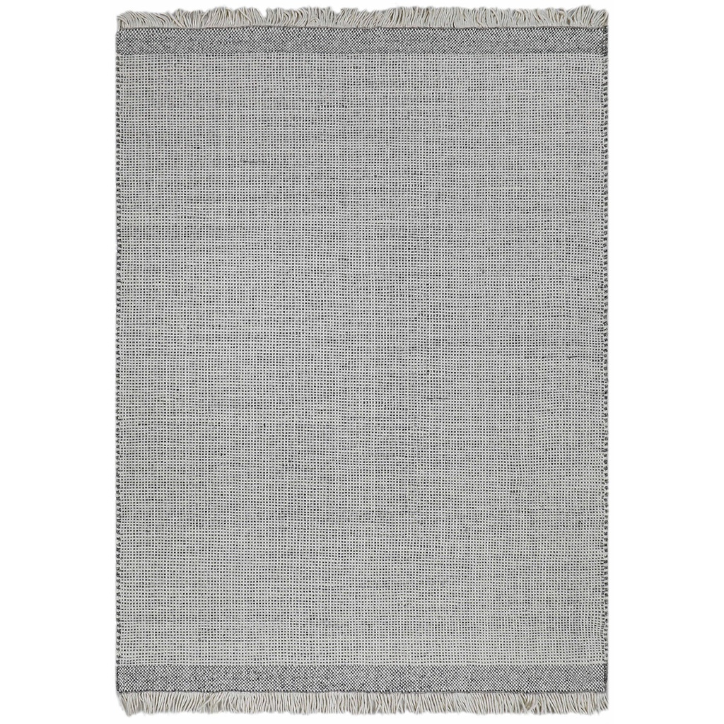 Alfombra 120x180cm Capas marfil/gris
