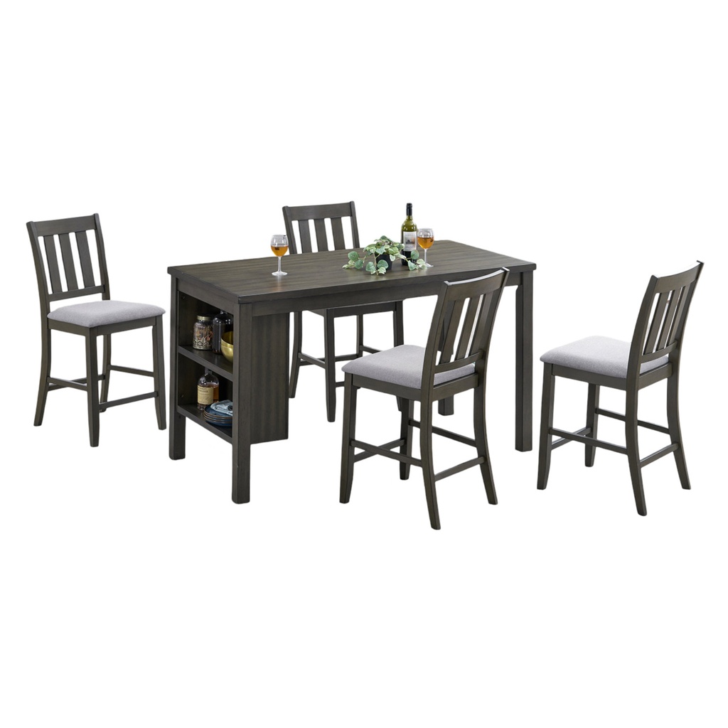 Juego comedor bar 4 sillas Teluk