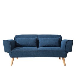 [230009226] Sofá cama Silvia azul