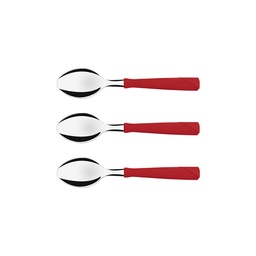 [230020373] Cucharas de té rojo set de 3 23167/370