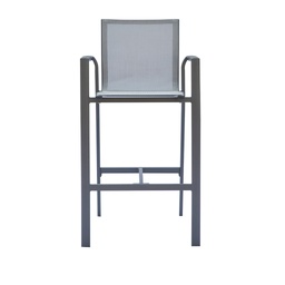 [230021853] Silla Bar Terraza 56X66X105 gris Wardell