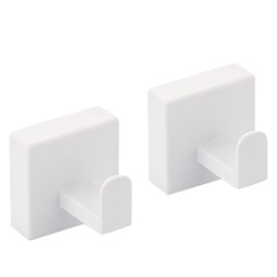 [230028190] Set 2 ganchos adh. plásticos