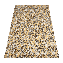 [230031323] Mantel flower print crudo 200x135cm