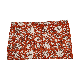 [230031333] Individual 33x45cm flower print rojo