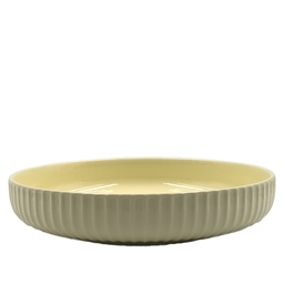 [230031955] Plato hondo Comacchio blanco 20cm