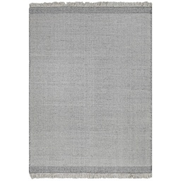 [230039581] Alfombra 120x180cm Capas marfil/gris