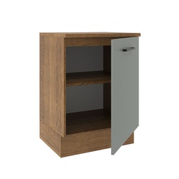 [230040605] Base cocina Agata gris 1 puerta 60cm